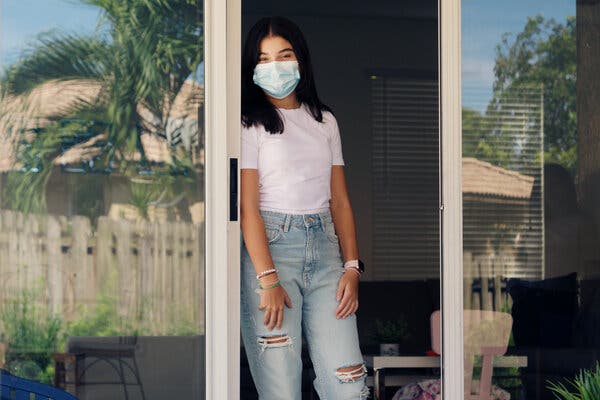 Sophia contracted Covid two weeks before turning 12, when children are officially eligible to receive the vaccine. 